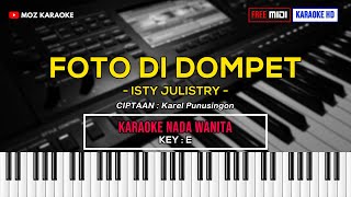 Download lagu FOTO DI DOMPET - NADA WANITA | FREE MIDI | KARAOKE POP MANADO | KARAOKE HD | MOZ KARAOKE mp3