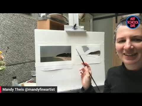 Stop Making Cartoonish Painting with Mandy Theis