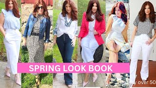 SPRING LOOK BOOK/SPRING FASHION HAUL/BEAUTY OVER 50