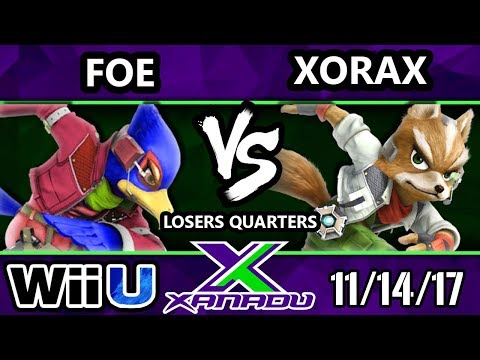 S@X 228 Smash 4 - Xorax (Fox) Vs. Foe (Falco) - SSB4 Losers Quarters - Smash for Wii U.