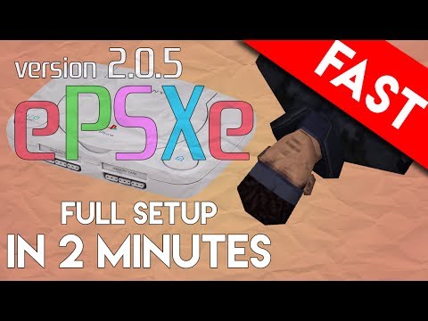 epsxe 1.7.0 emulator with bios and plugins