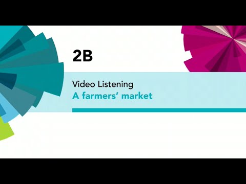 English File 4thE - Intermediate Plus - Video Listening - 2B A farmers' market