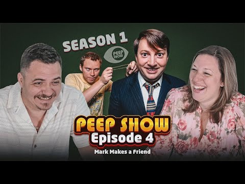 Mark’s New ‘Friend’ is TERRIFYING 😂 Americans React to Peep Show S1E4