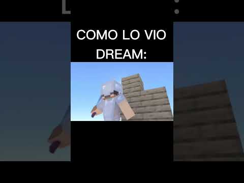 Epico lo de dream #fyp #minecraft #dream #epico #edit #world #juegos
