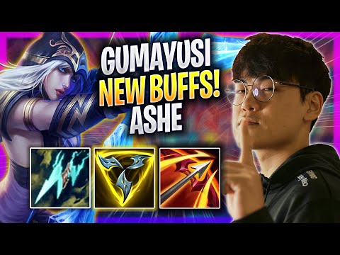 GUMAYUSI TRIES ASHE WITH NEW BUFFS! - T1 Gumayusi Plays Ashe ADC vs Kai'sa! | Season 2023