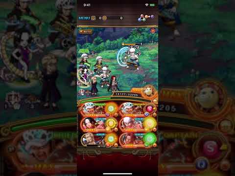 Forest of Training Kami vs Luffy/Law F2P Subs OPTC Global (Enel Forest)