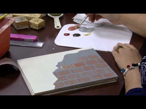 Mulher.com - 03/09/2015 - Pintura com imitação de tijolinho - Mara Fernandes PT1