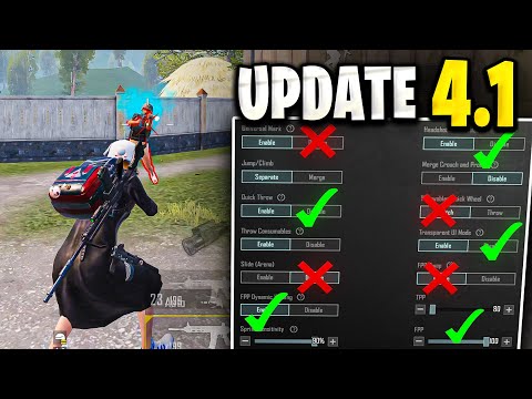 New Update 4.0 Best Settings & Sensitivity to Improve Headshots and Hip-Fire ✅❌ | PUBG MOBILE / BGMI