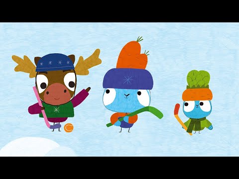 BRAVE BUNNIES / ХОРОБРІ ЗАЙЦІ. Нова гра Бопа, Бу і Лося Двейна - Зайцехокей