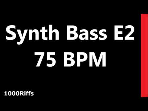 Synth Bass Metronome E2 : 000 BPM : Beats Per Minute