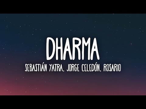 [1 HORA 🕐] Sebastián Yatra, Rosario, Jorge Celedón - Dharma (Lyrics/Letra)