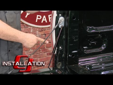 F-150 Dee Zee Truck Tailgate Assist Shock Black Kit 2007-2014 Installation