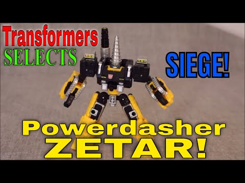 Transformers Selects WFC Siege Powerdasher Zetar - GotBot True Review NUMBER 599