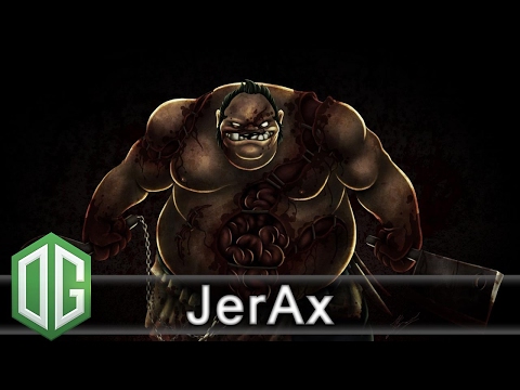 OG.JerAx Pudge Gameplay - Ranked Match - OG Dota 2.