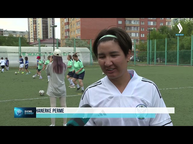 Kazakistan'da ilk kez anneler futbol takımı kuruldu