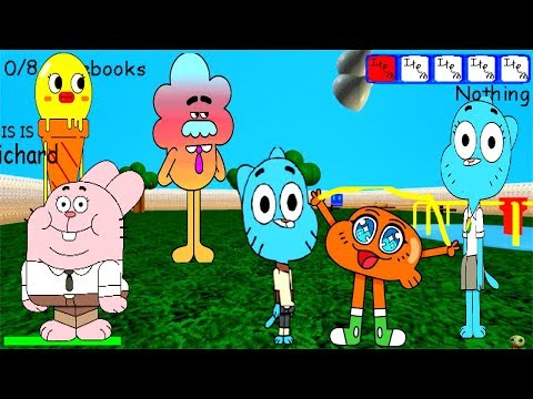 Gumball's Basics Full game public Demo(Baldi Basics MOD)