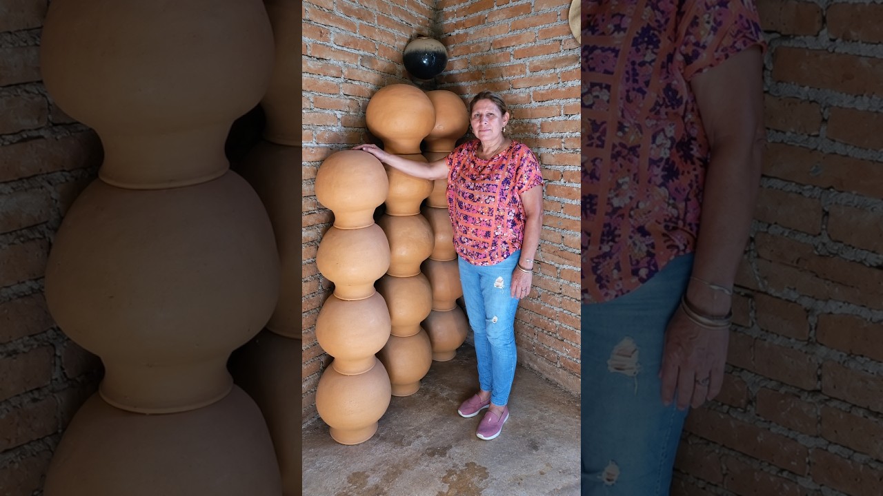 Isabel mantiene viva la alfarería de seis generaciones en Quilá