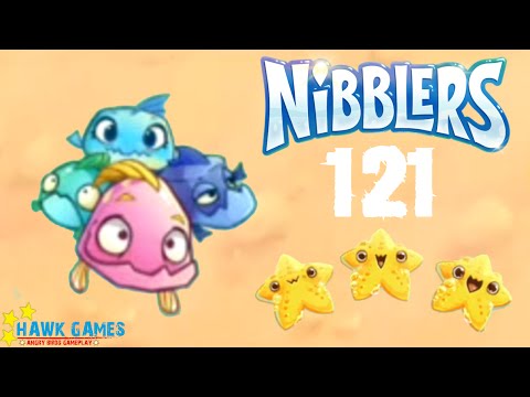Nibblers - 3 Stars Walkthrough Level 121
