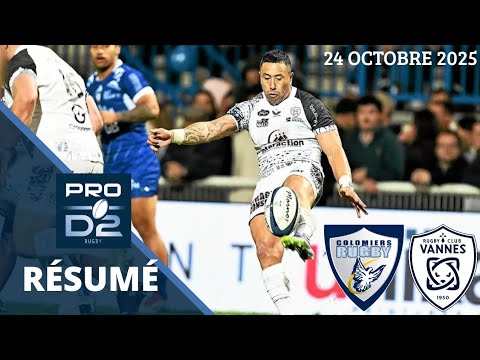 Pro D2 J8 : le résumé du CHOC DES LEADERS Colomiers vs Vannes - Saison 2025/26