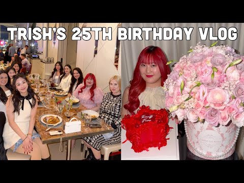 Trish’s Birthday Vlog🎂🎁 Afternoon Tea, Awana Spa, Escape Room, Dinner Birthday Celebration W Friends