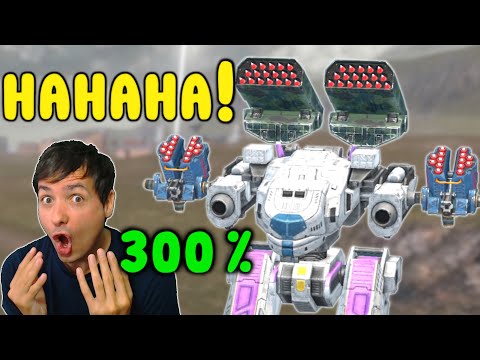 TROLLING HAWK 🤪 Norricum & Zenit 300% Damage - War Robots Gameplay WR