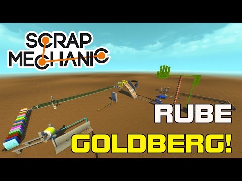 BIGGEST RUBE GOLDBERG?!? 1000 SUB SPECIAL! (Scrap Mechanic #29)