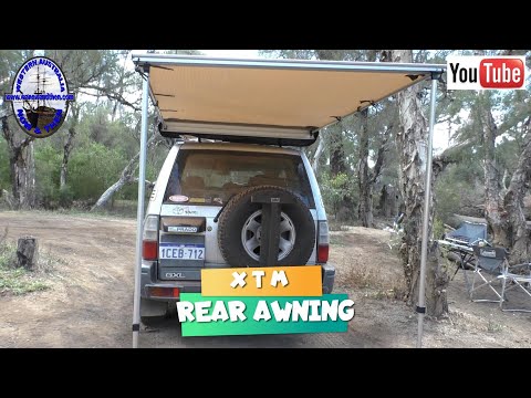 XTM Rear awning for the Prado 4x4