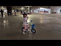 bella6歲去台北市松山區觀山河濱公園 台北市河濱自行車租借站 觀山站 腳踏車練習騎腳踏車玩樂 2021年2月21日 bella第1次學會騎2輪腳踏車