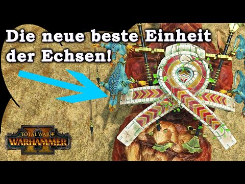 Die beste alte neue Einheit der Echsenmenschen vs Dunkelelfen - Total War: Warhammer 2