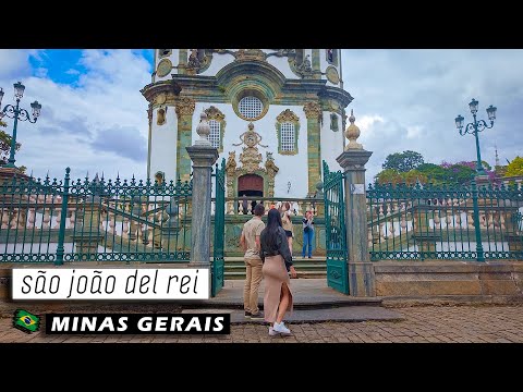 Walking in São João Del Rei — Minas Gerais, Brazil — 2025 【 4K UHD 】