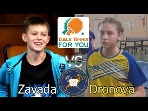 Завада Никита - Дронова Ульяна  II Zavada - Dronova,финал турнира в университете Каразина 22.06.19 г