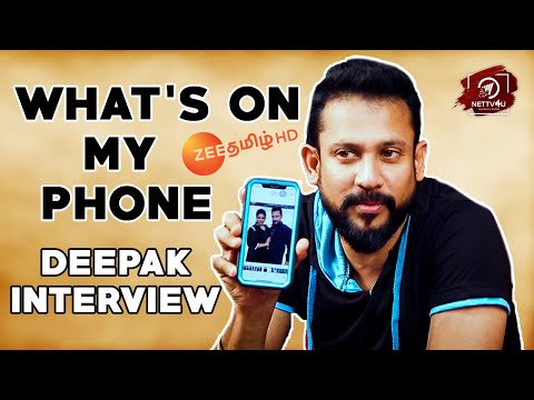 Exclusive Interview With Zee Tamil Anchor Deepak