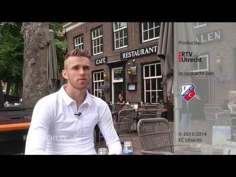 FC Utrecht. TV: Lunchen met Leon de Kogel in Houten