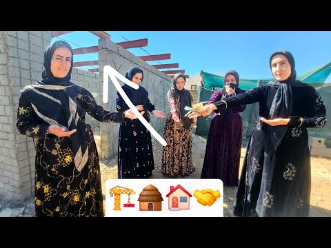 Village Mothers Help Homeless Mom Finish Building Her House