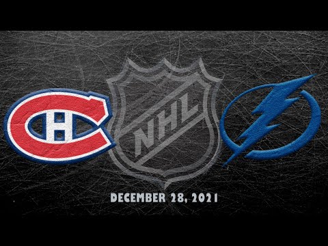 NHL Canadiens vs Lightning | Dec.28, 2021