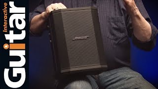 Video thumbnail for Bose S1 Pro | Review by Guitar Interactive Magazine