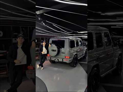 Por si algún día te toca cambiarle la llanta a una G-Wagon 😂🛞 #Mercedes #gwagon #tutorial #brabus