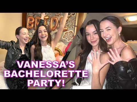 Vanessa’s Surprise Bachelorette Party! - Merrell Twins