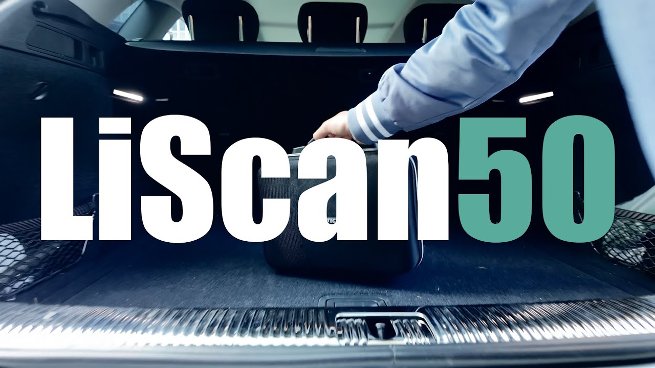 Walk in anywhere with STEC LiScan50 #SLAM #3dlaserscanning