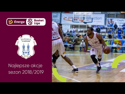 Spójnia Stargard - najlepsze akcje sezonu 2018/2019 #EnergaBasketLiga