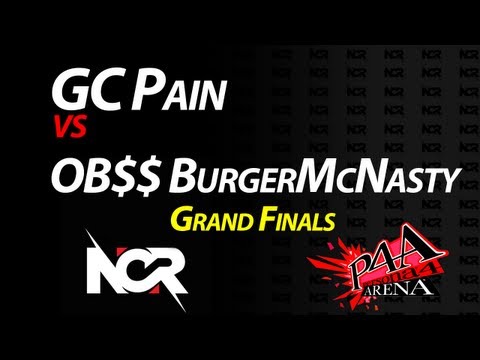 NorCal Regionals 11: Persona 4 Arena - GC Pain vs OB$$ BurgerMcNasty - Grand Finals