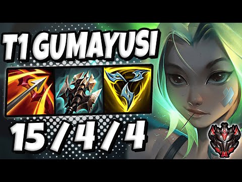 T1 Gumayusi Zeri ADC vs Draven - Patch 12.3 Ranked Korea ✅