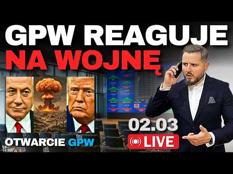 Otwarcie sesji na #GPW | Marcin Podlacki