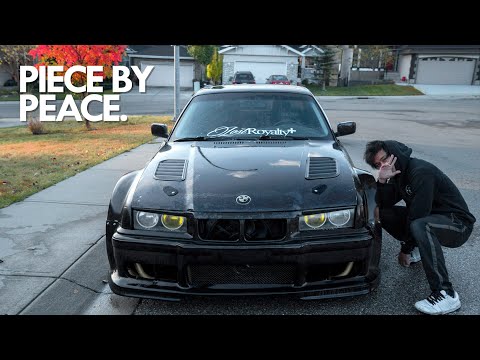 Installing Hood Latches & M3 Vents on my E36