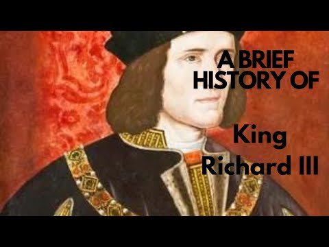 A Brief History of King Richard III 1483-1485