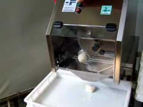 Pastaline P40 Dough divider - Working test 50gr