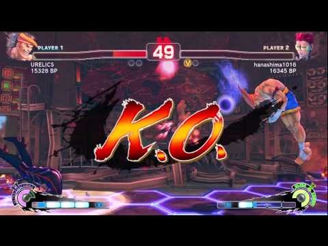 SSF4: URELICS (Adon) VS hanashima (Viper)