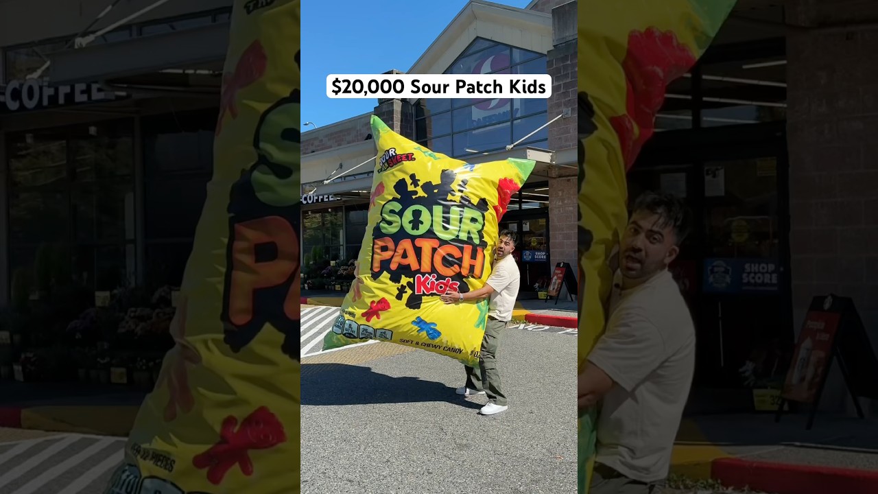 세계에서 가장 비싼 사워 패치 키즈 가방 만들기 🤯