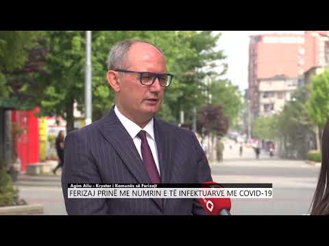 Ferizaj prinë me numrin e të infektuarve me Covid 19