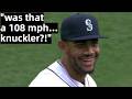 We Just Saw Julio Rodriguez Make a Ridiculous Catch on a 108 MPH...Knuckleball